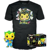 Funko POP! Dc Comics Batman Og T-skjorte Og Eksklusiv Joker-figur