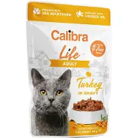 Calibra Life Pouch Voksen Katt I Saus And 28x85g Våtfôr