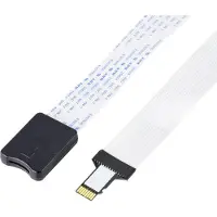 TRU COMPONENTS Kabelsett Raspberry Pi, Banana Pi, Asus, Rock Pi (1x microSD-kontakt, 1x microSD-kortspor) 0,5 m