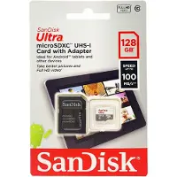 SanDisk Ultra microSDXC-minnekort SDSQUNR-128G-GN6MN - 128GB