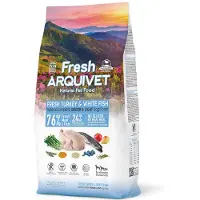 Arquivet Fresh Senior & Light Kalkun og fisk - halvfuktig hundefôr - 10 kg