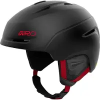 Mivida vinterhjelm GIRO NEO MIPS matt sort/rød str. M (55,5-59 cm)