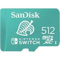 SanDisk SDSQXAO-512G-GNCZN microSDXC-kort 512 GB UHS-I for Nintendo Switch