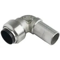 Roth street elbow push-fit 18 mm