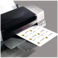 Sigel Business Card 3C LP796 - Sterkt hvitt - 85 x 55 mm - 225 g/m² - 400 kort (40 ark x 10) visittkort