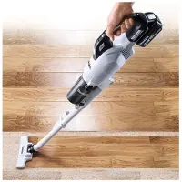 Makita DCL286FZW - Støvsuger - pinne/håndholdt (2-i-1) - uten pose - uten kabel - ingen batteri, ingen lader