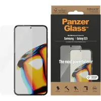 PanzerGlass | Skjermbeskytter til mobiltelefoner - Ultra-Wide Fit | Samsung Galaxy S23