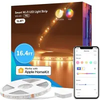 Meross MSL320 HomeKit Smart WiFi RGBWW LED Strip - 5 Meter