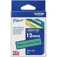 Brother Tape 12 mm black/green