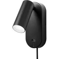 Nielsen Vegg lampe EGO USB svart