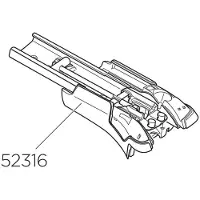 Thule fod venstre WingBar 958 edge