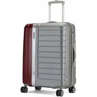 Carlton Kuffert Duo-tone hardcase 55 cm silver/bordeaux