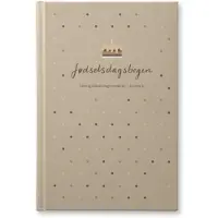 Forlaget WITHWHITE Fødselsdagsbok A4 | Julie Dam Andersen | Språk: Dansk