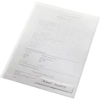 Leitz CombiFile - L-formet mappe - for A4 (210 x 297 mm) - kapasitet: 40 ark - blank (en pakke 5) - for P/N: 10470037, 10470045, 45630025, 45630037, 45630045, 46080035, 46080076, 46080095
