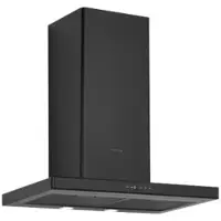 Silverline Beta SL 3120-90SR - Panser - skorsteinsflat - bredde: 89.8 cm - dybde: 40 cm - ekstraksjon og resirkulasjon (-) - svart