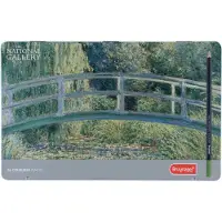 Bruynzeel SAKURA Colour pencil tin The National Gallery - The water-lily pond | 36 colours