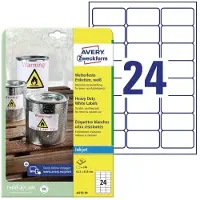 Avery J4773 - labels - 240 pcs. - 33.9 x 63.5 mm