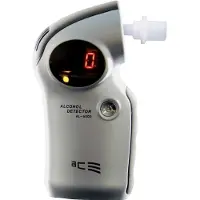 ACE alkometer AL6000 sølv måleområde alkohol (maks.)=4 ‰ utskiftbar sensor, inkl. display (107003)
