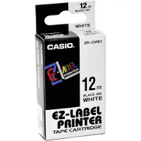 Casio Xr-12 We 12 Mm Etikettrull