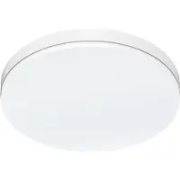 SOLAR PLUS SCIROCCO Ø350 LED 15-18-20-30W, 1350-3100LM, 3000-3500-4000K, Radiobølge Sensor, Hvid