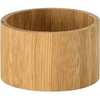 Duni Lysholder mini til LED lys høj 33 mm x Ø 57 mm Bambus,8 stk/krt