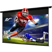 Elite Screens Elite Spectrum Series Electric100H - Projeksjonsskjerm - takmonterbar, veggmonterbar - motorisert - 100 (254 cm) - 16:9 - Matte White - svart