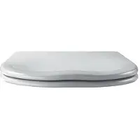 Pressalit Scandinavian PLUS 758 toalettsete soft close løft-av, hvit