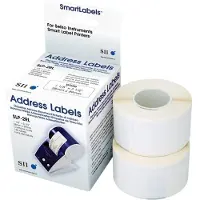 Seiko Instruments SLP-2RLH - Hvit - 28 x 89 mm 520 etikett(er) (2 rull(er) x 260) adresselapper - for Smart Label Printer 100, 120, 200, 220, 240