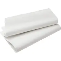 Duni Evolin - Varetrekk - Størrelse 110 x 110 cm - avhendbar - hvit (en pakke 50)