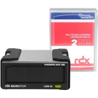 Tandberg Data Overland-Tandberg 8865-RDX, Lagringsdrev, RDX-patron, USB 3.2 Gen 1 (3.1 Gen 1), HDD, Sort, UL 60950, CSA C22.2 No. 60950, IEC 60950/ EN60950 FCC 47CFR, del 15, klasse B, CISPR22, klasse B,...