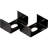 SOLAR PLUS Beslag Clips Art Sort 2 stk., passer til aluminiumsprofilerne Art Low og Art High i sort udgave. PROFESSIONEL