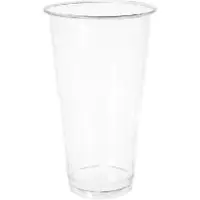 Multi Plastglas 50 cl Bioware H164 mm Ø95 mm Bionedbrydelig PLA Klar,16 ps x 50 stk/krt