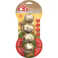 8In1 Delights tyggeballer - Økonomipakke: 6 x 36 g (24 stk)