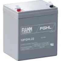 FIAMM 10 Års Blybatteri 12v/5Ah Long Life