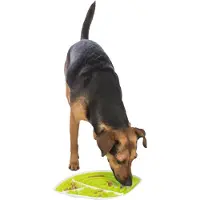 Trixie Lick'n'Snack tallerken Bladformet TPR/PP 28X21cm