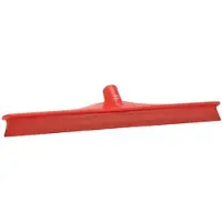 Vikan Gulvskraber, , 50x7,5x8,5cm, rød, TPE gummi/PP, 50 cm, med enkeltblad