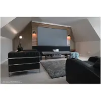 Elite Screens Aeon Series AR100WH2 - Projeksjonsskjerm - veggmonterbar - 100 (254 cm) - 16:9 - CineWhite - svart