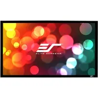 Elite Screens Elite SableFrame ER110WH1 - Projeksjonsskjerm - veggmonterbar - 110 (279 cm) - 16:9 - CineWhite - svart