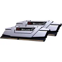 G.Skill Ripjaws V - DDR4 - sett - 16 GB: 2 x 8 GB - DIMM 288-pin - 2666 MHz / PC4-21300 - CL15 - 1.2 V - ikke-bufret - ikke-ECC - strålende sølv