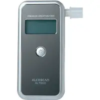 ACE AL7000 alkoholsensor sølv 0 til 4‰ utskiftbar sensor inkl. display
