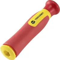 Toolcraft TO-6443502, Termoplast vulcanizate (TPV), Sekskanttange, 10 cm, 2,3 cm, 26 g