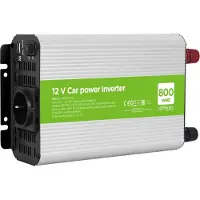 Gembird EnerGenie - DC-AC strøminverter - DC 10 - 16 V - 800 watt