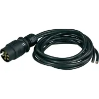 Secorut kabellengde (antall)=9 m kabelsett 7-polet kontakt antall ledere 3&4
