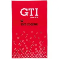Vw-collect Strandhåndklæde, VW GTI ''The Legend'', rød