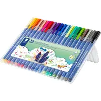 Staedtler triplus color, fibertip penn, 20 stk