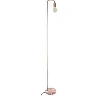 Atmosphera gulvlampe i metall til stue, moderne, gull