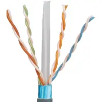 Panduit Cat 6A, 4-PR, 23 AWG, F/UTP, LSZH, Cat6a, F/UTP (FTP), Hvit