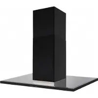 Silverline Nordic Dark Ada SL 4250-90 SR - Panser - Island - bredde: 90 cm - dybde: 60 cm - ekstraksjon og resirkulasjon (-) - svart