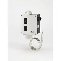 Danfoss RT101 - Termostat, 25-90 gr, Max, SPDT, Fjernføler, 2000 mm, IP54