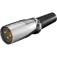 Wentronic goobay - Lydplugg - XLR3-plugg